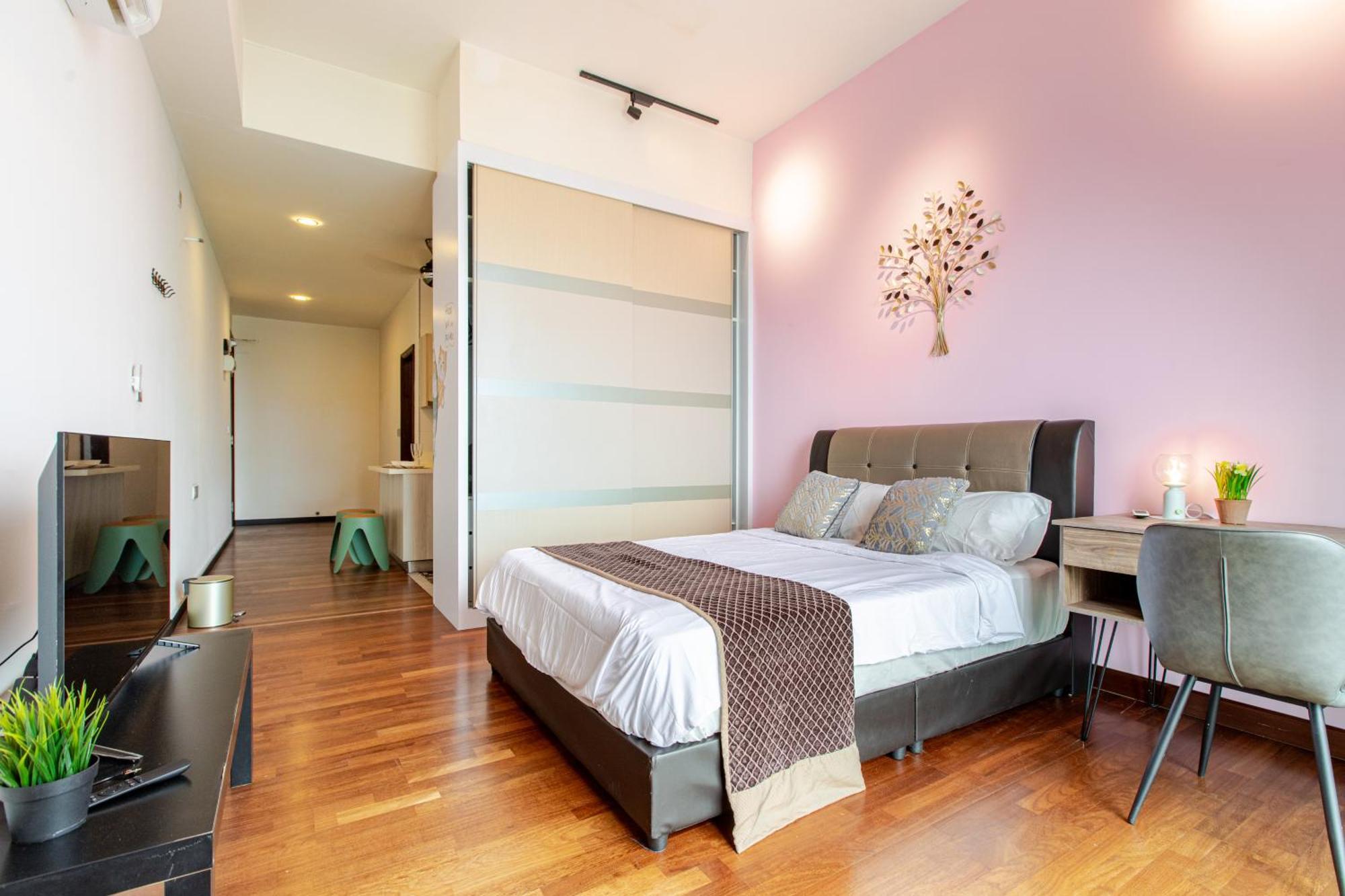 ג'והור בהרו Paragon Suites Studios With Private Jacuzzi Near Ciq Rts מראה חיצוני תמונה